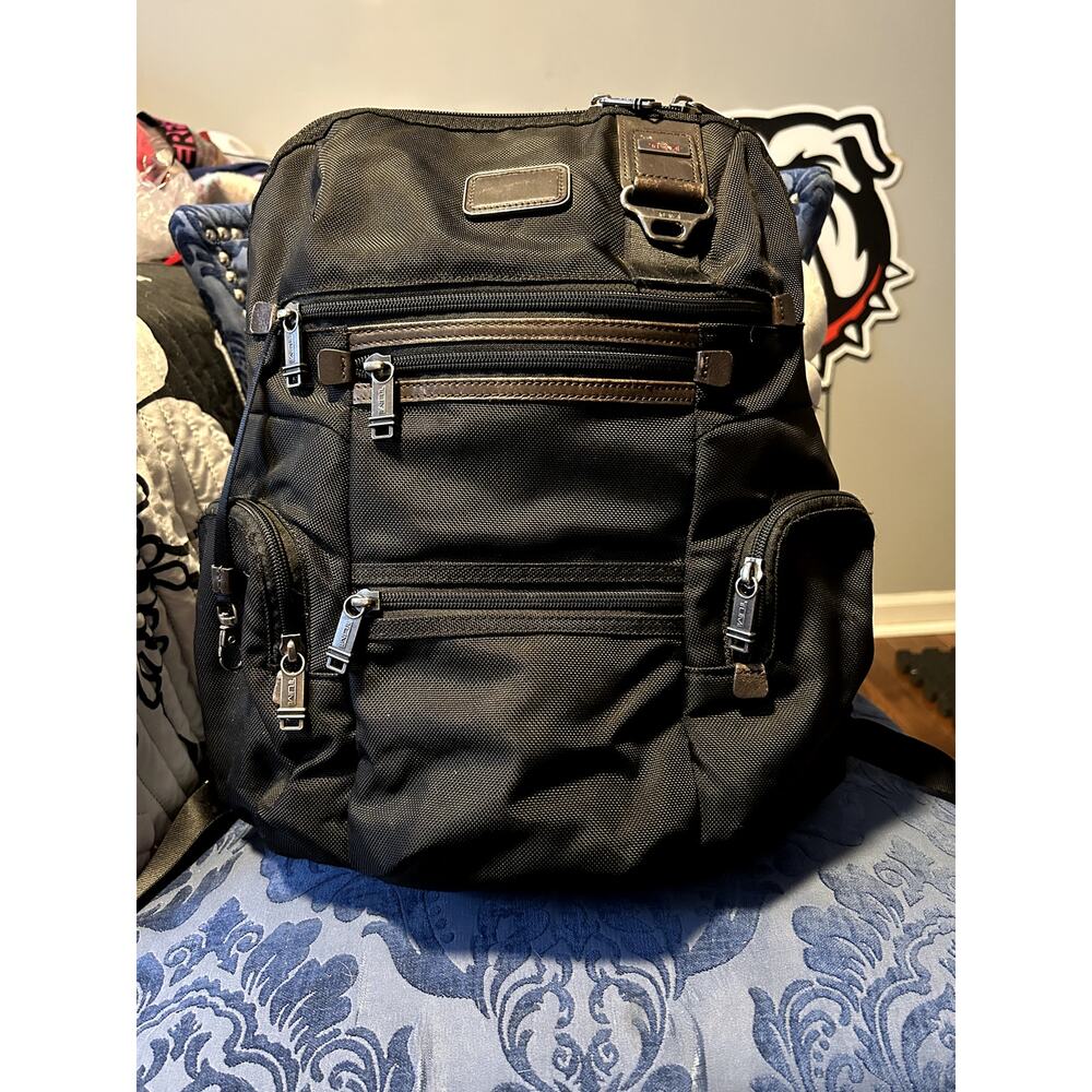 Tumi Alpha Bravo Knox Hickory Nylon Backpack